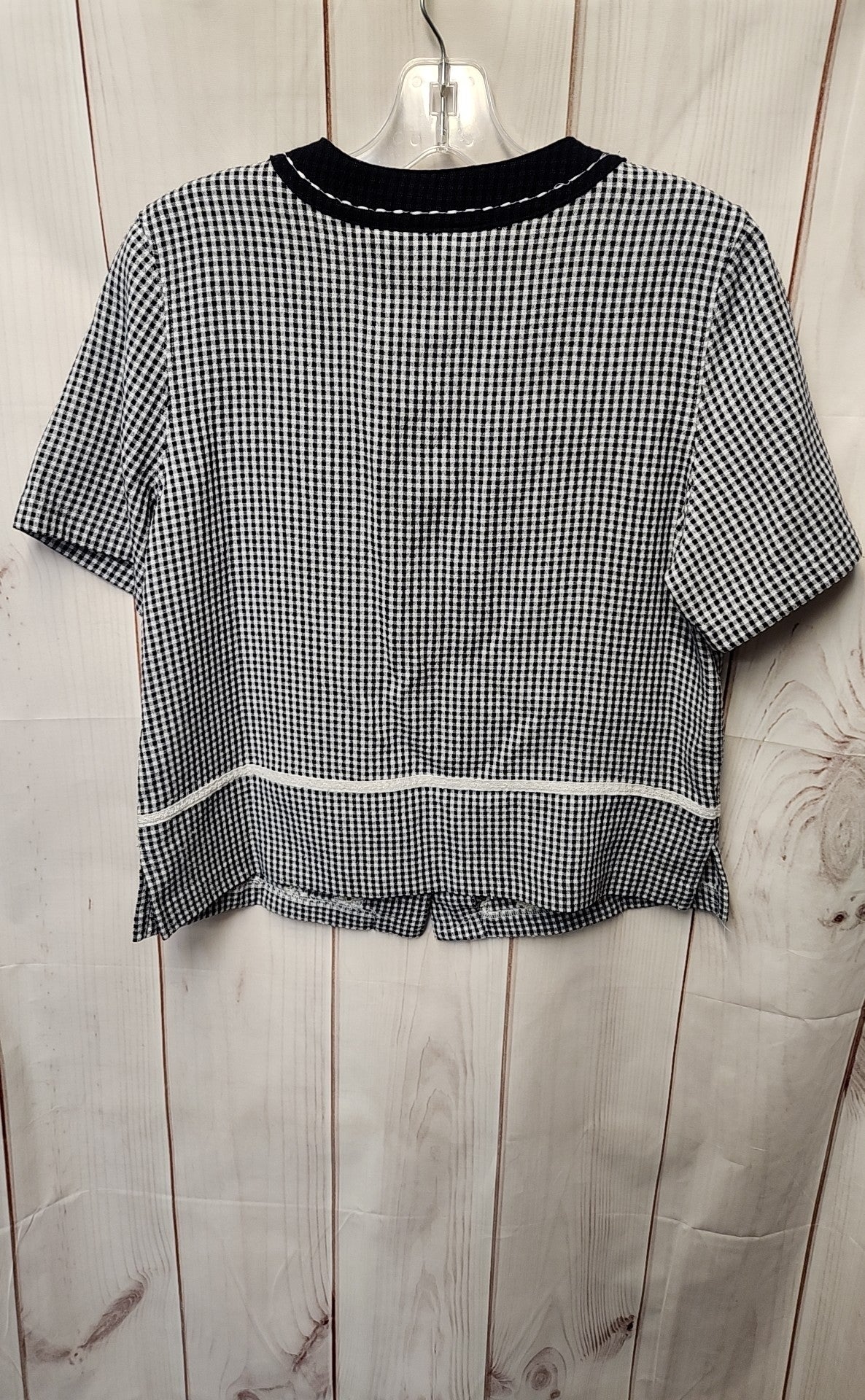 Koret Women's Size S Petite Blue Short Sleeve Top