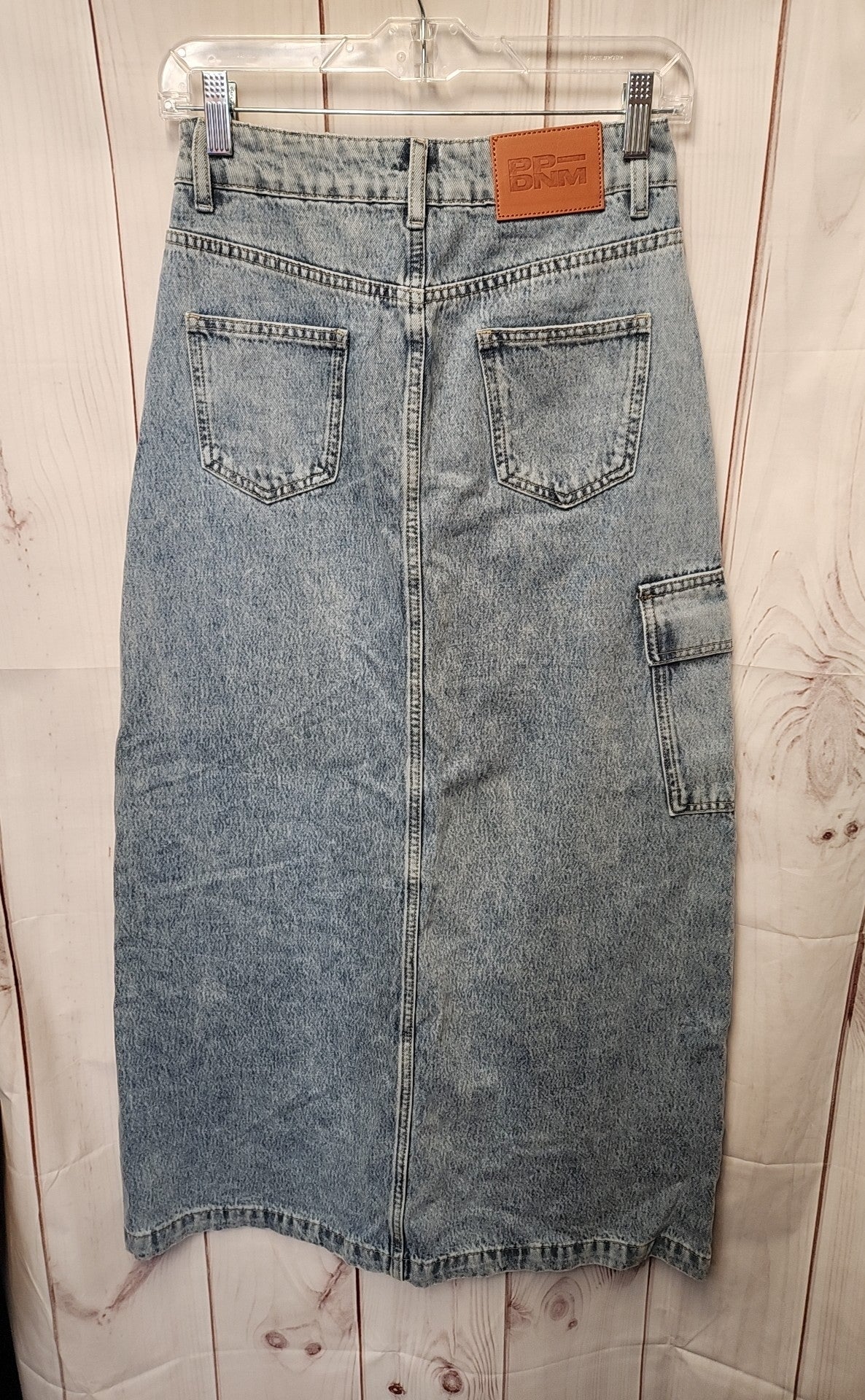 Princess Polly Women's Size 2 Blue Skirt