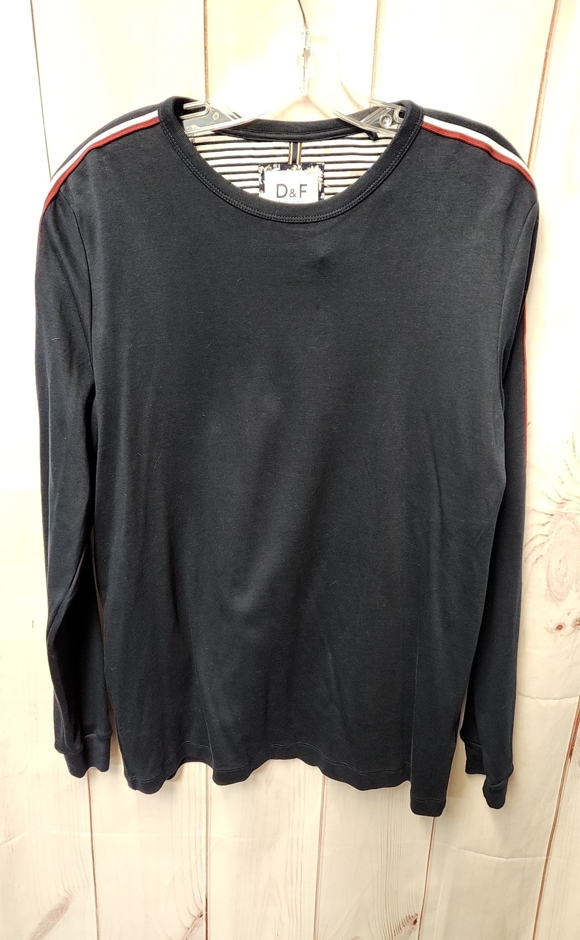 Denim & Flower Men's Size L Navy Sweatshirt