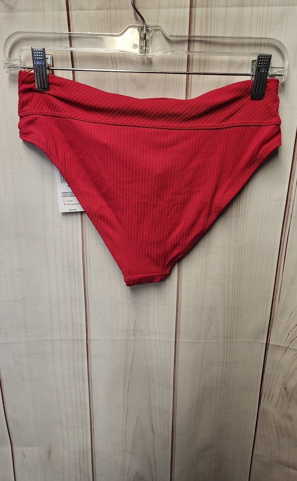 NWT Bongo Women's Size M Pink Swim Bottom
