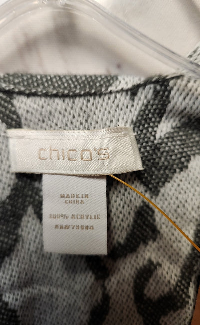 Chico's Women's Size One Size Gray Shawl