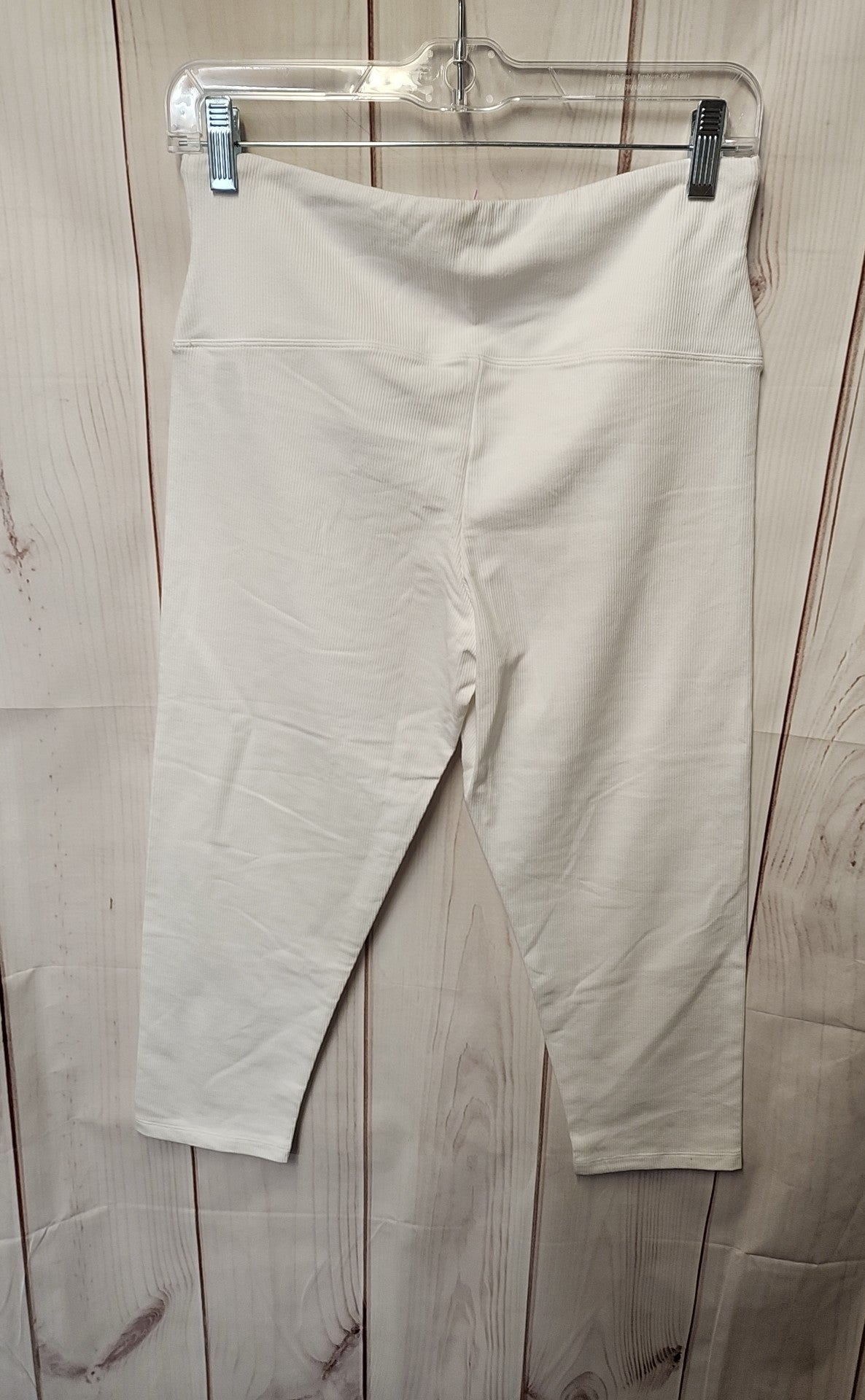 Yummie Tummie Women's Size L White Active Capris
