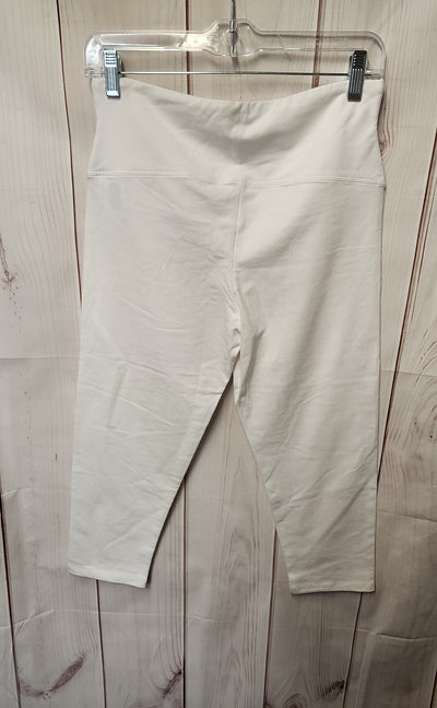 Yummie Tummie Women's Size L White Active Capris