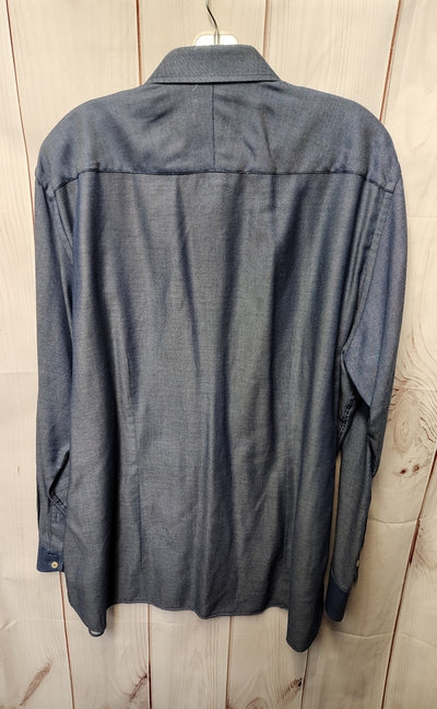 Ted Baker Men's Size XL Blue Shirt