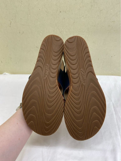 Clarks Women's Size 6-1/2 Navy Sandals