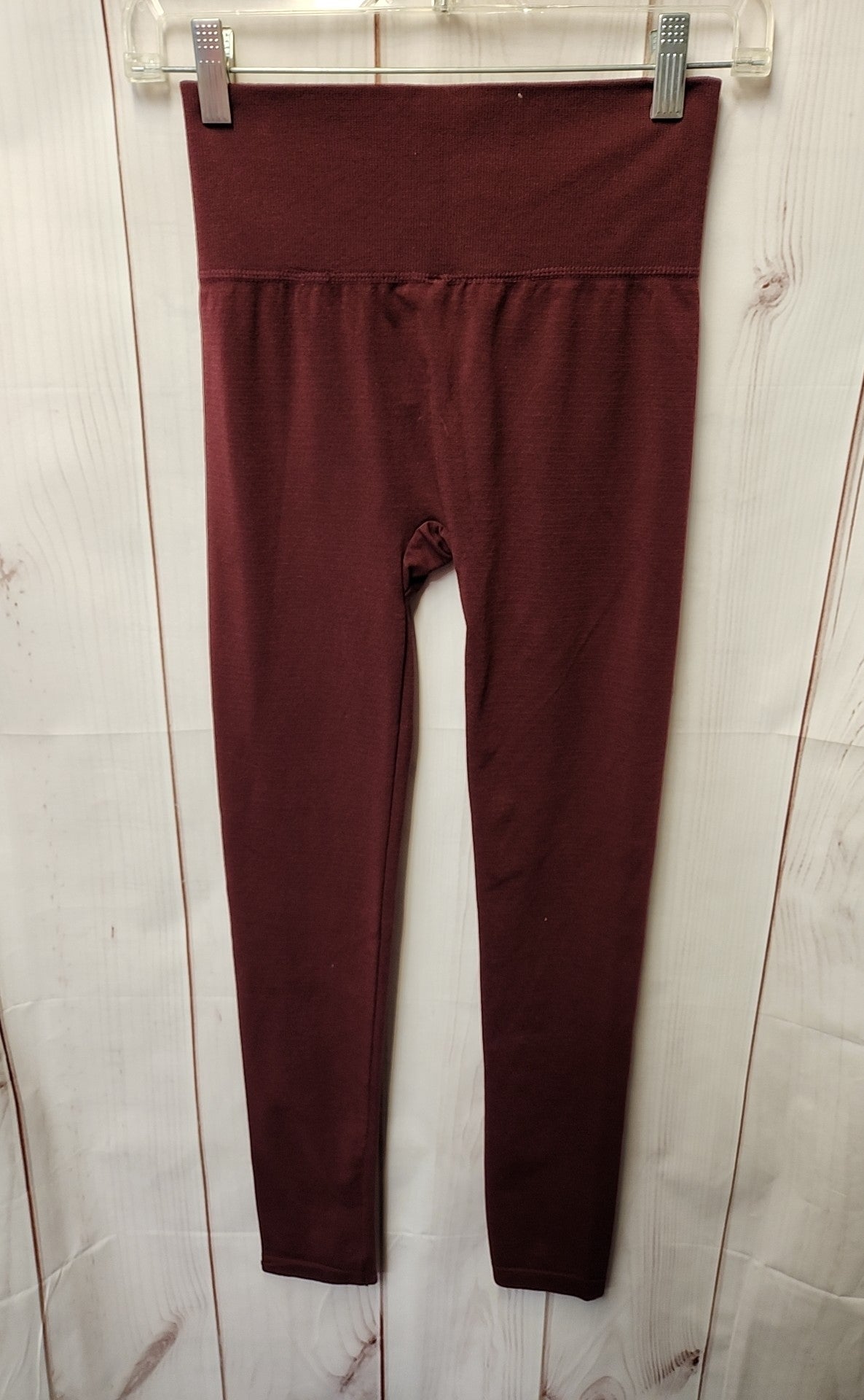 ShoSho Women's Size S/M Maroon Leggings