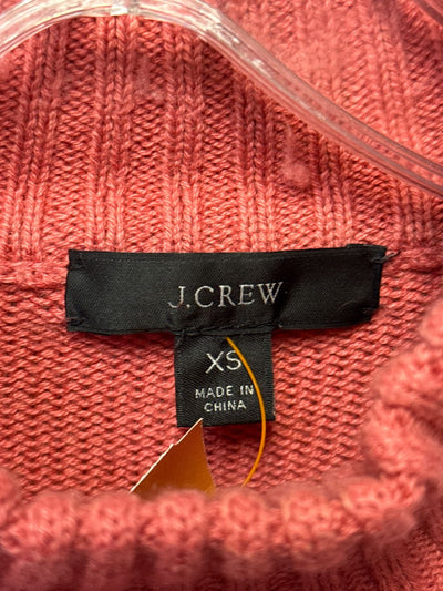 J Crew Women's Size XS Coral Sweater