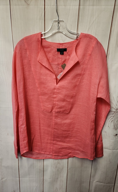 NWT J Crew Women's Size XS Pink 3/4 Sleeve Top