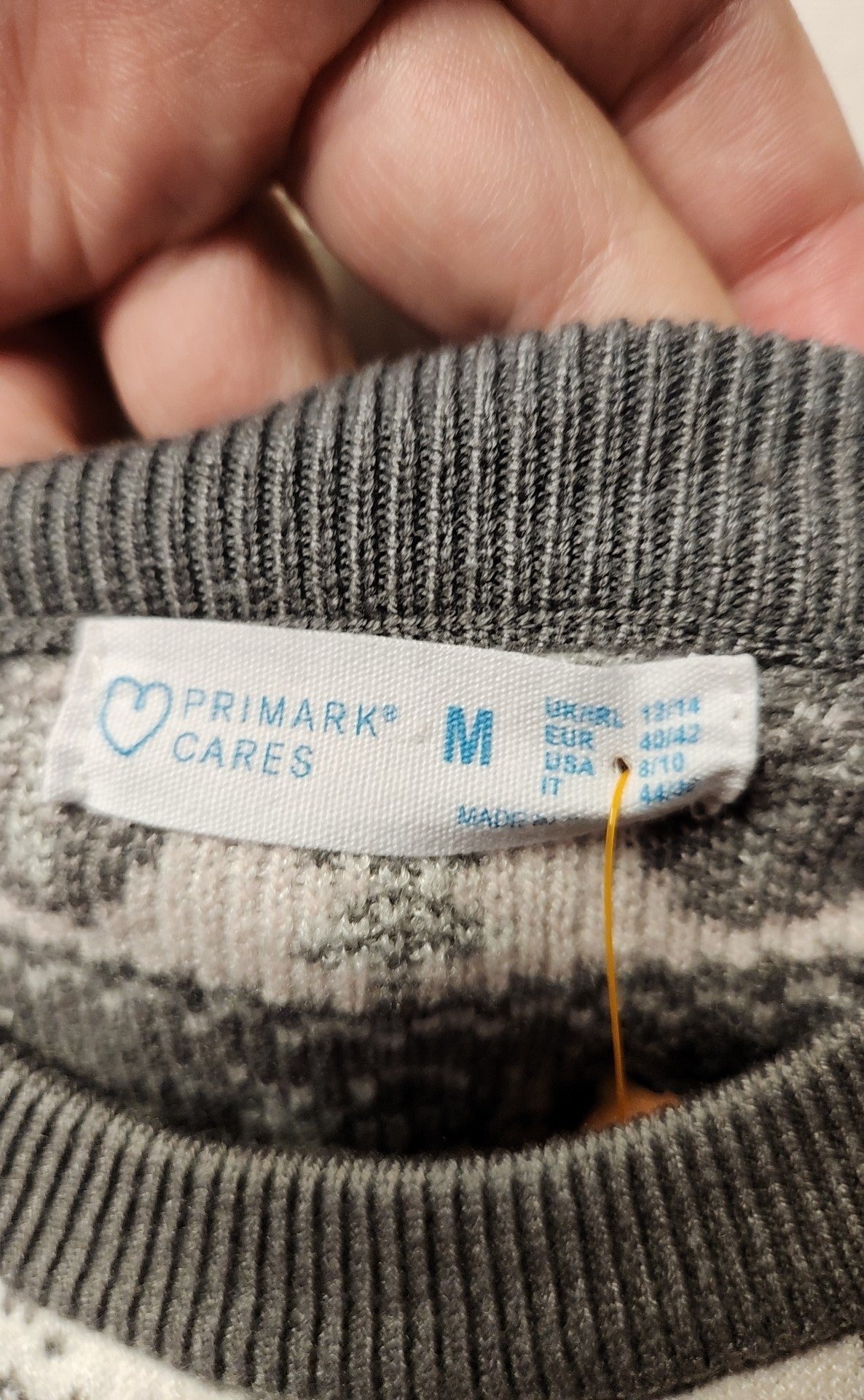 Primark Women's Size M Gray Sweater