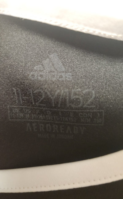 Adidas Boy's Size 12 Black Shirt