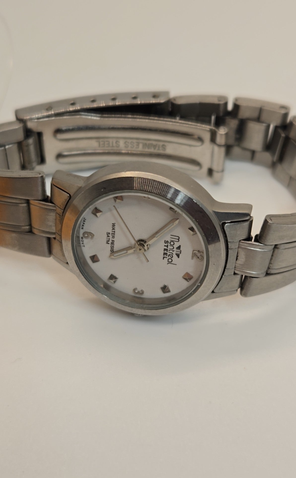 Montreal Steel Silver Watch