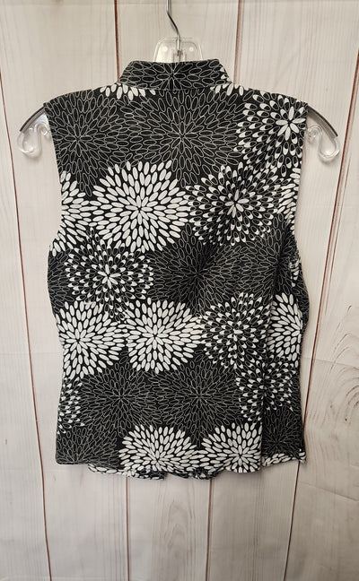 Carole Little Women's Size M Gray Sleeveless Top