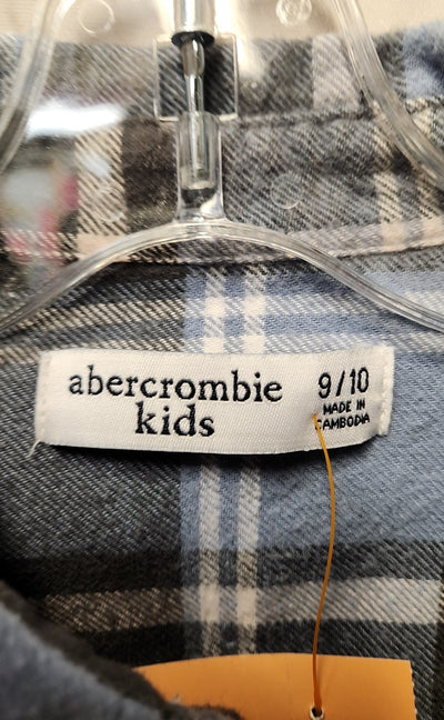 abercrombie Boy's Size 9/10 Blue Shirt