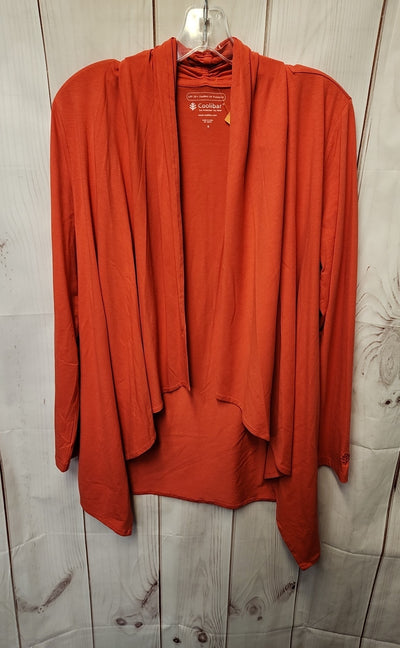 Coolibar Women's Size S Red Cardigan