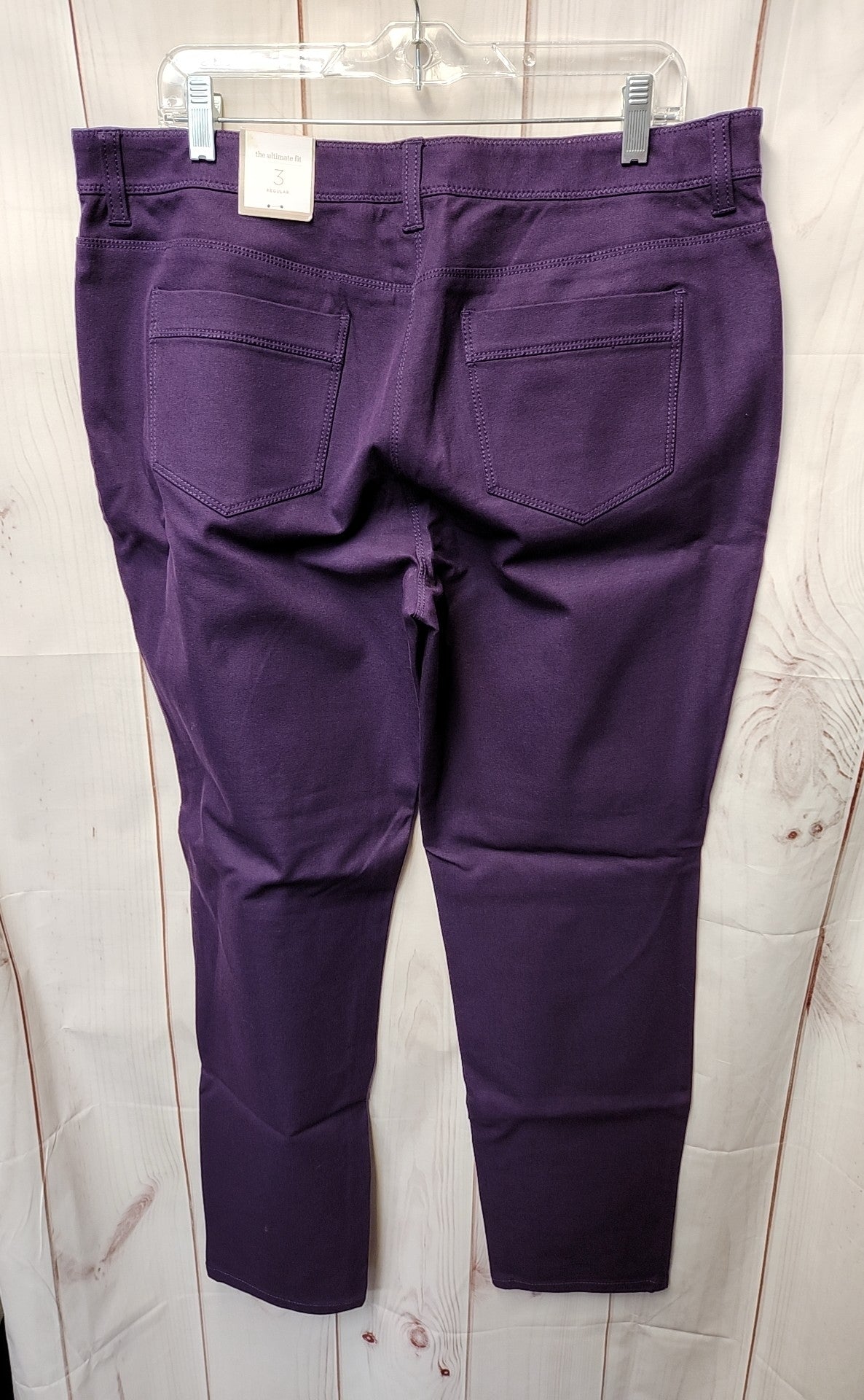 NWT Chico's Women's Size 3 = US 16 Purple Pants