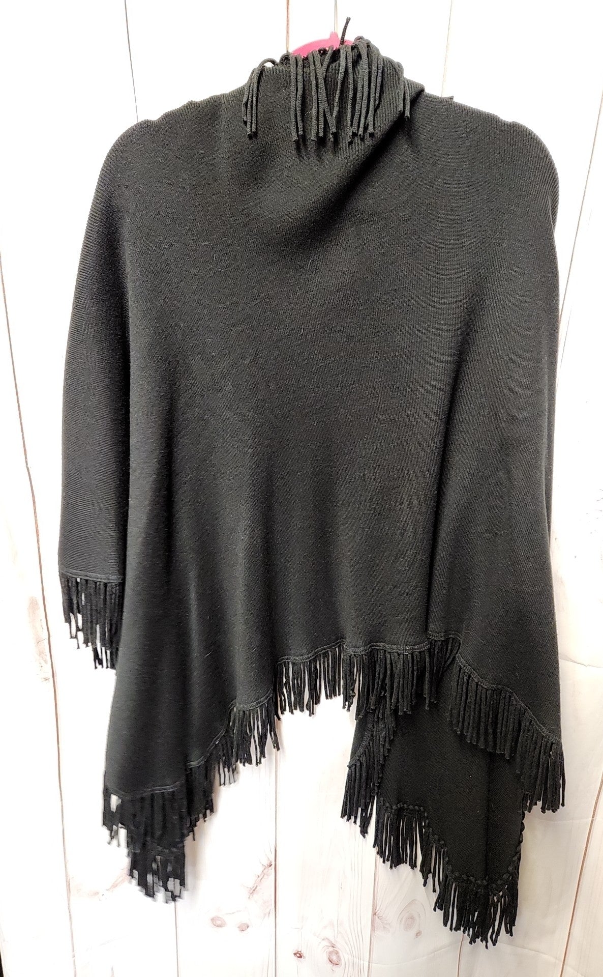 Women's Size One Size Black Shawl