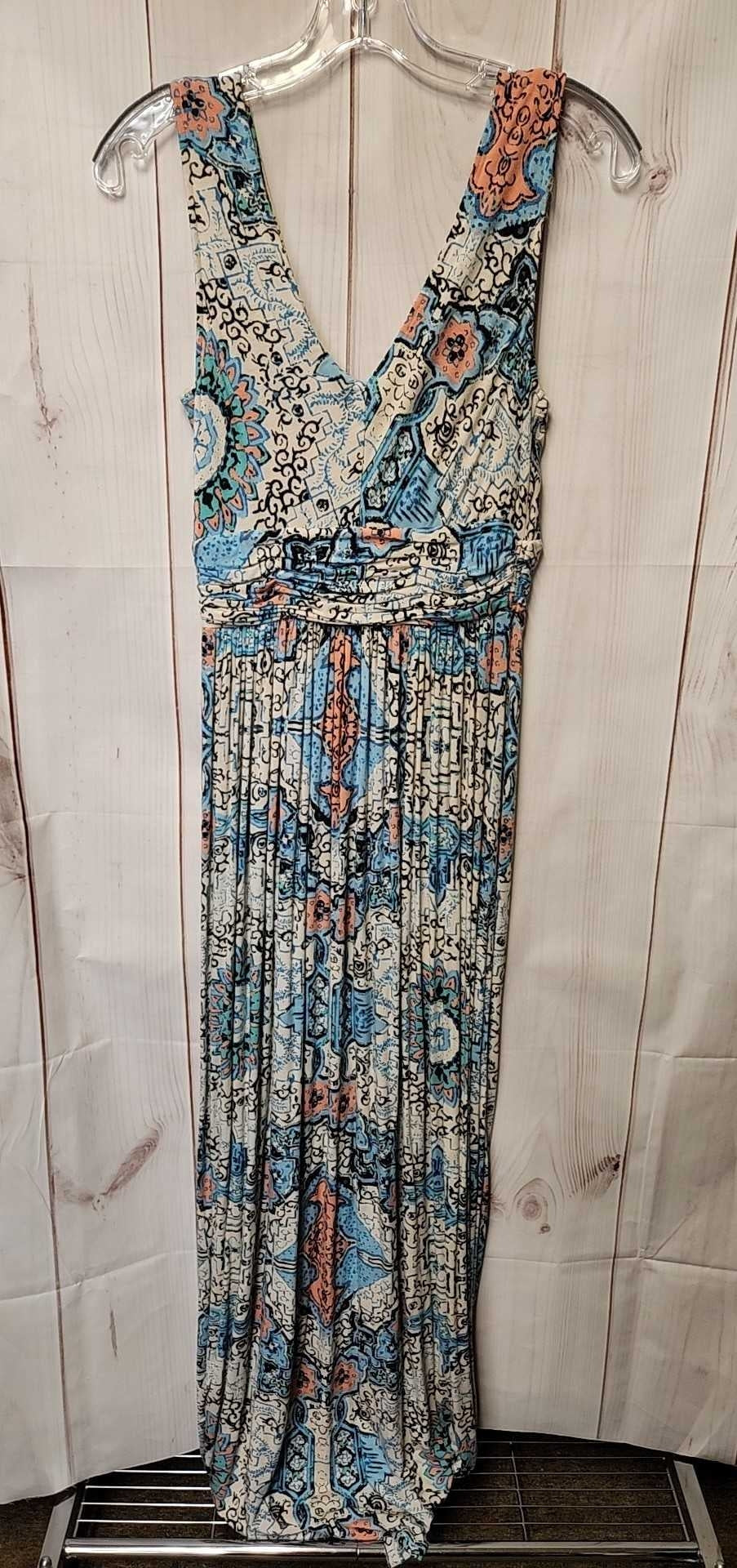 Plenty by Tracy Reese Women's Size S White & Blue Dress