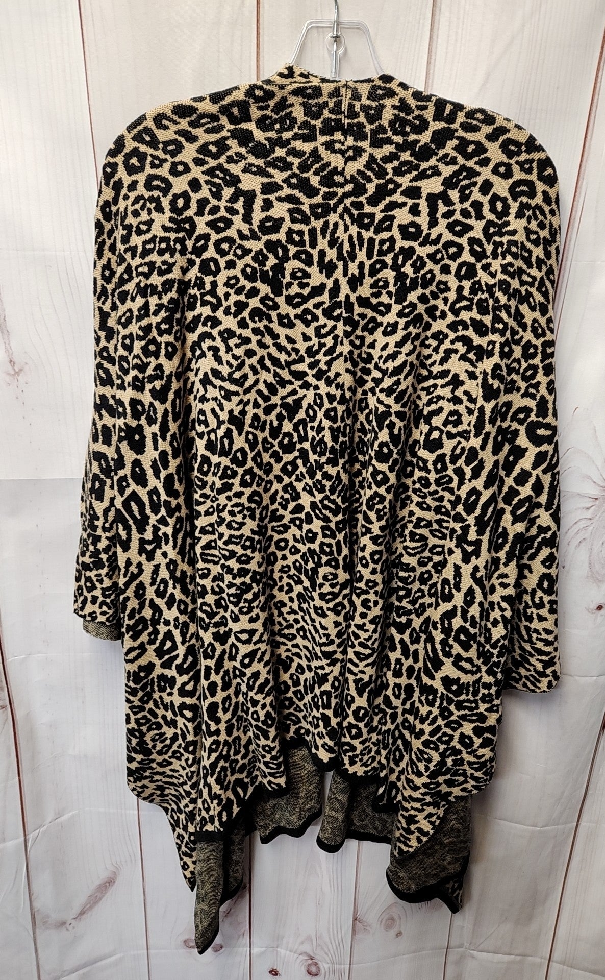 Chico's Women's Size One Size Brown Animal Print Shawl