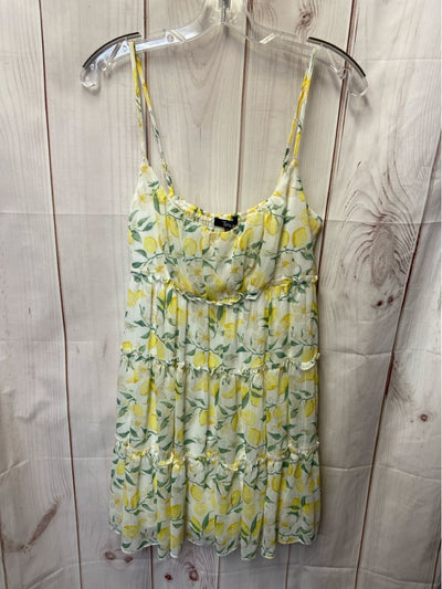 Trixxi Women's Size L Yellow Dress