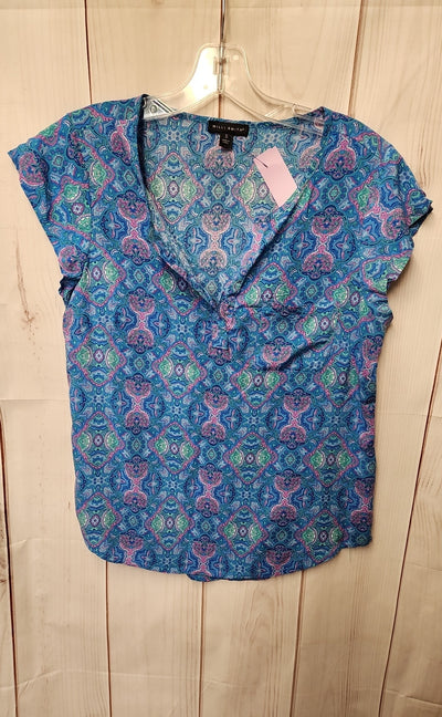 Willi Smith Women's Size S Blue Sleeveless Top