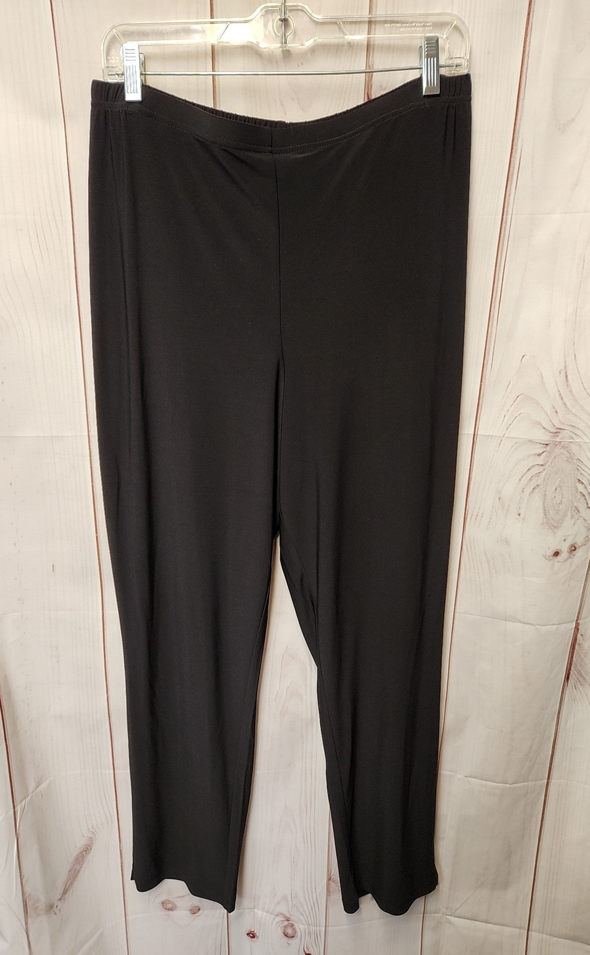 Attitudes by Renee Women's Size L Black Pants