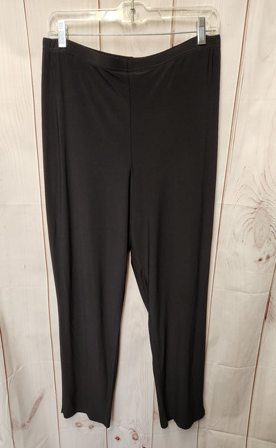 Attitudes by Renee Women's Size L Black Pants