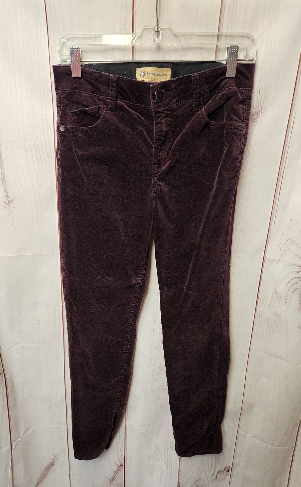 Democracy Women's Size 6 Purple Pants