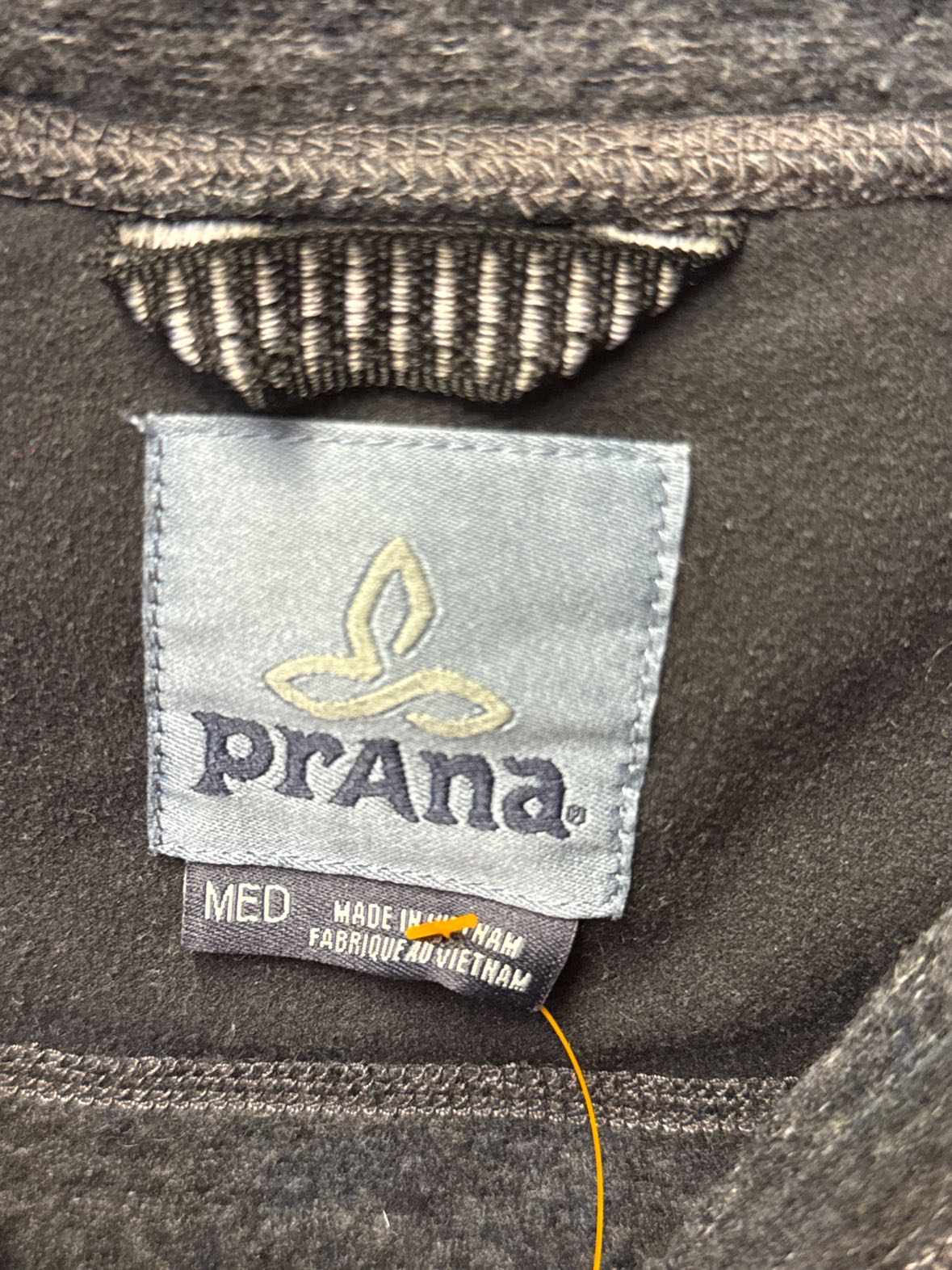 Prana Men's Size M Gray Wool Blend Sweater
