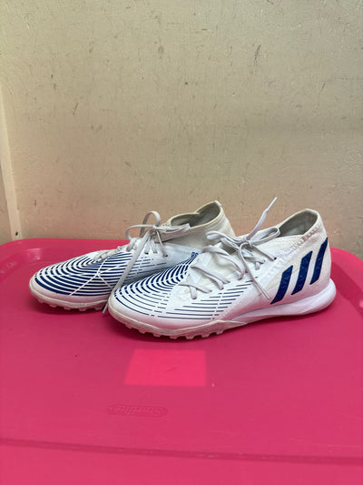 Adidas Predator Men's Size 8 White Cleats