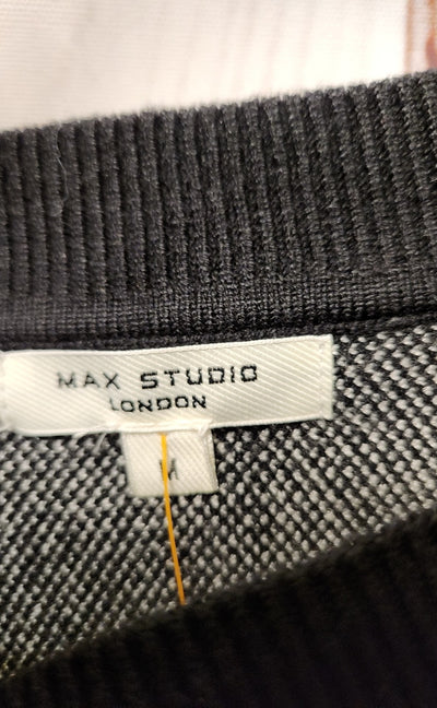 Max Studio Women's Size M Black & White Sweater
