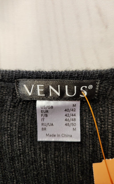 Venus Women's Size M Black Knit Dress