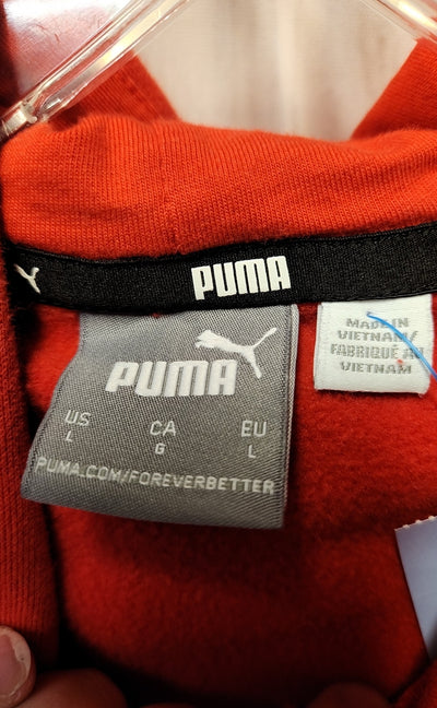 Puma Men's Size L Red Sweatshirt