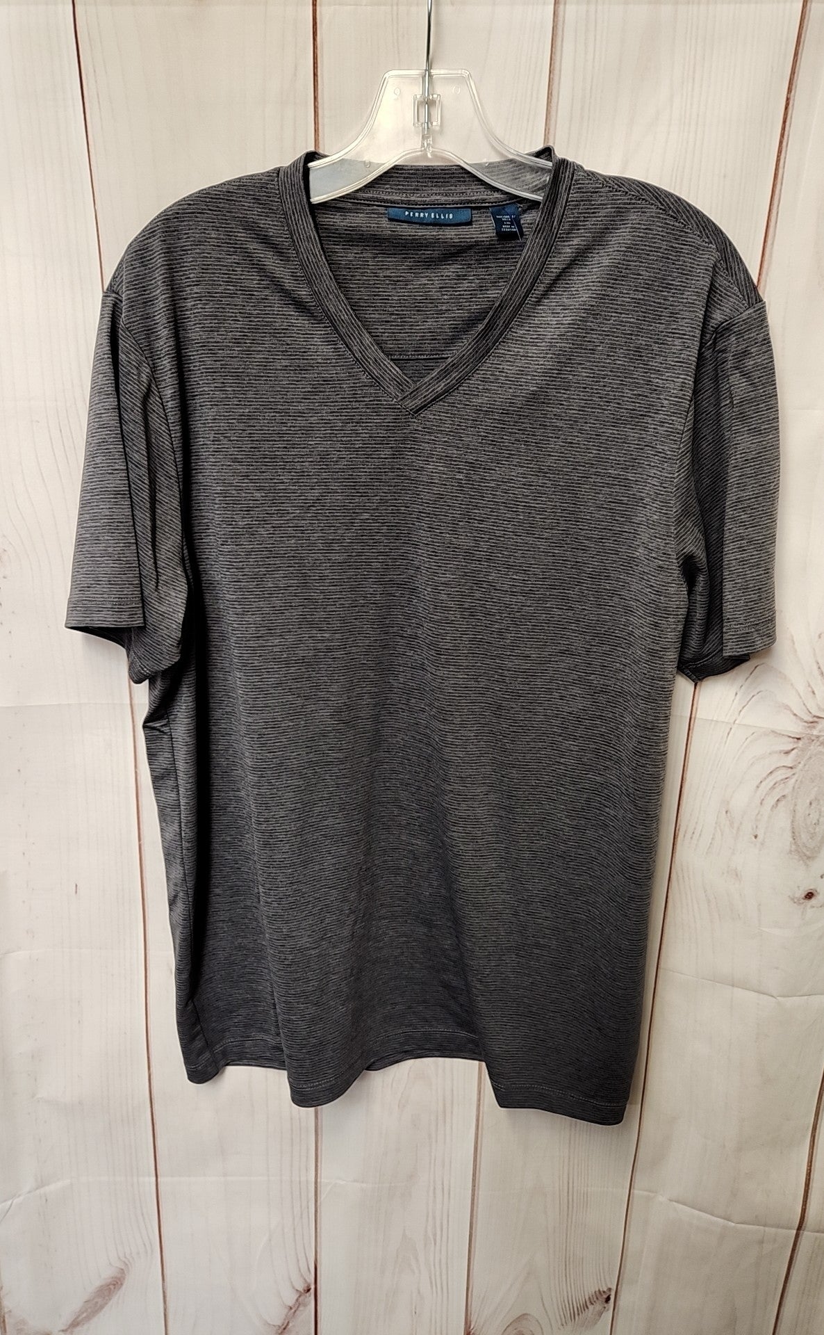 Perry Ellis Men's Size L Gray Shirt