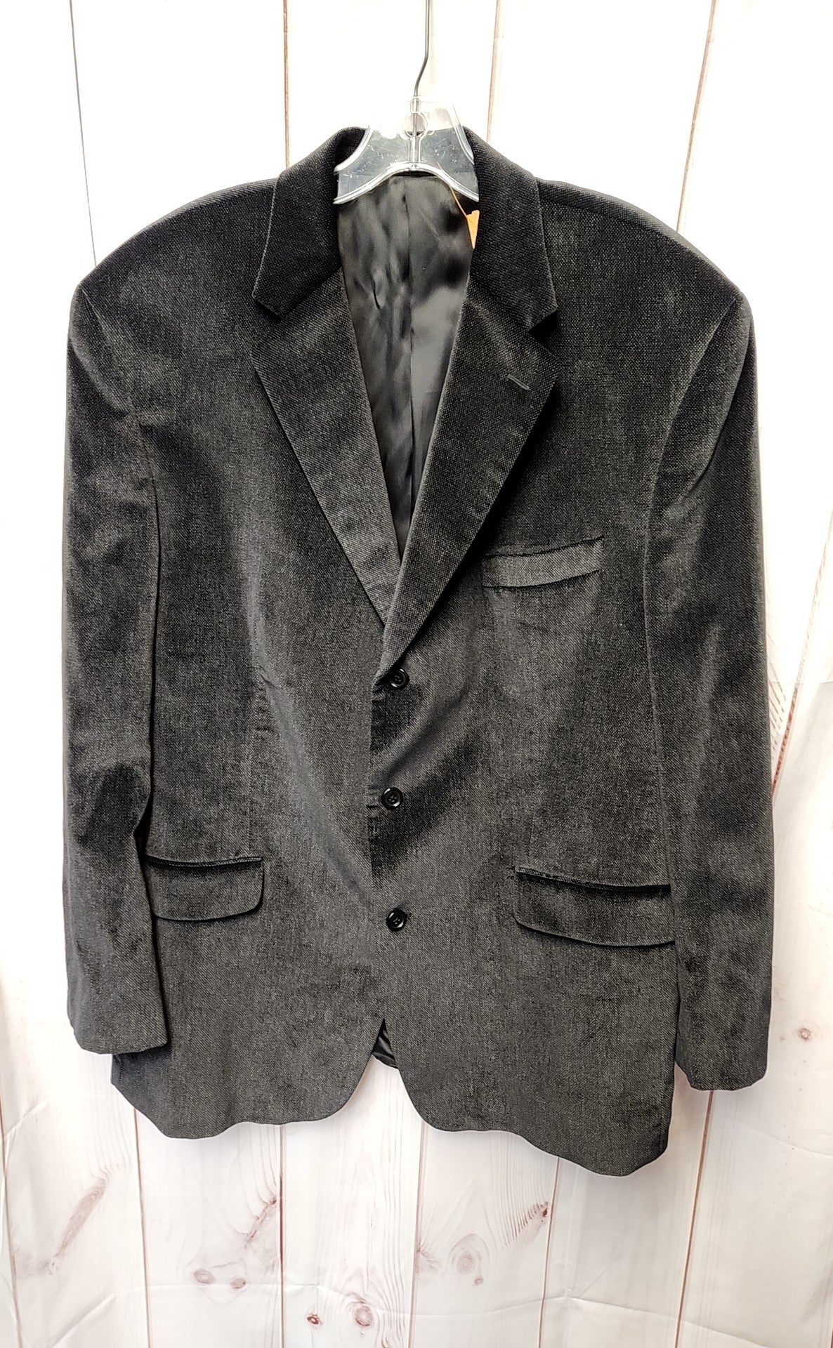 Miltons Men's Size 46 Black Sport Coat