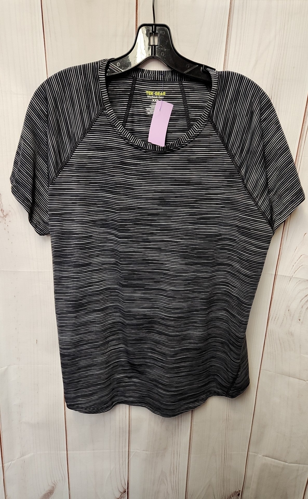 Tek Gear Women's Size XXL Black Short Sleeve Top