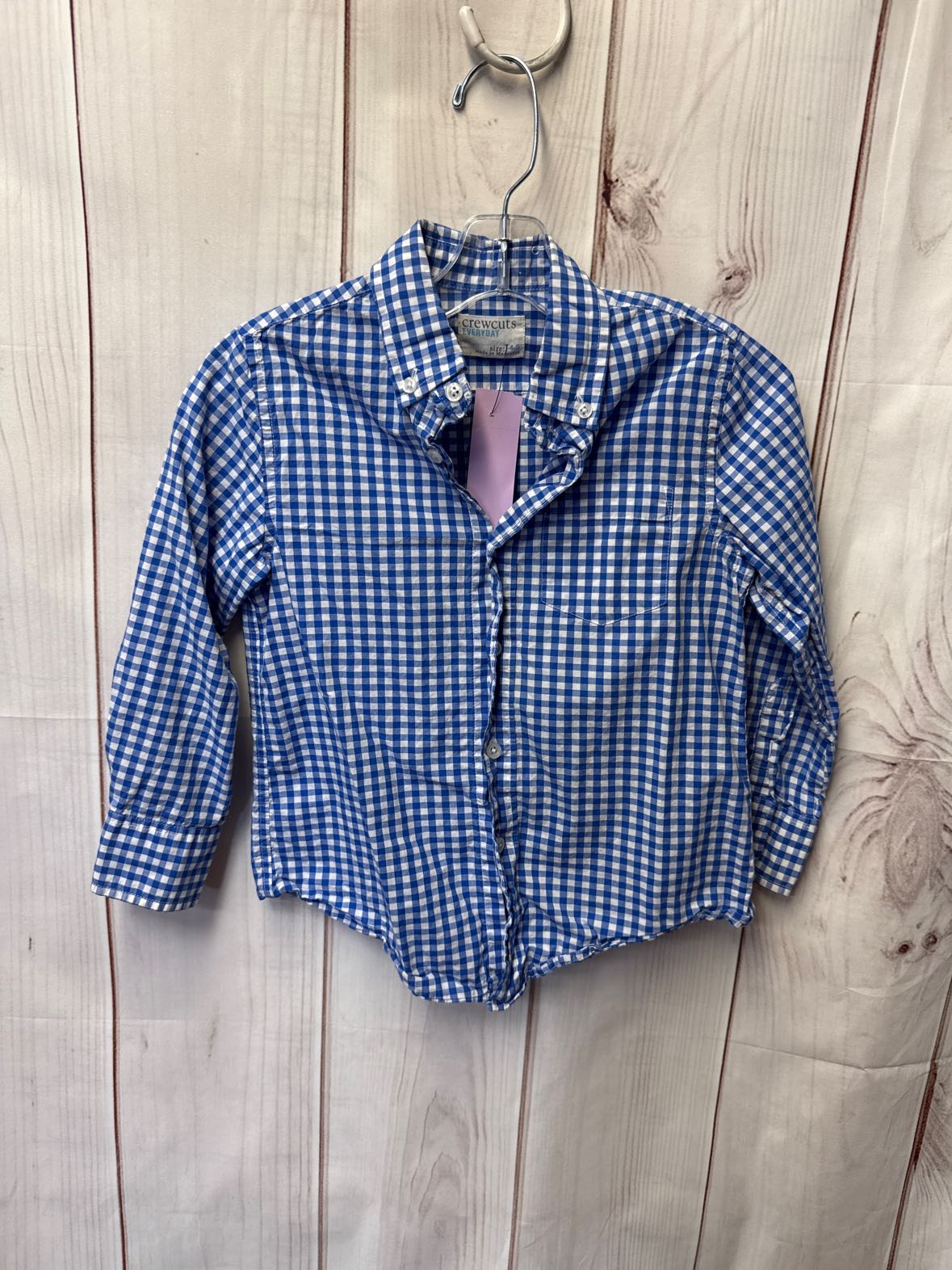 Crewcuts Boy's Size 4/5 Blue Shirt