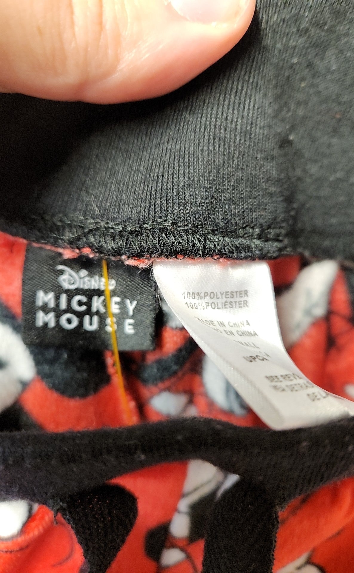 Disney Women's Size S Red PJ Bottoms