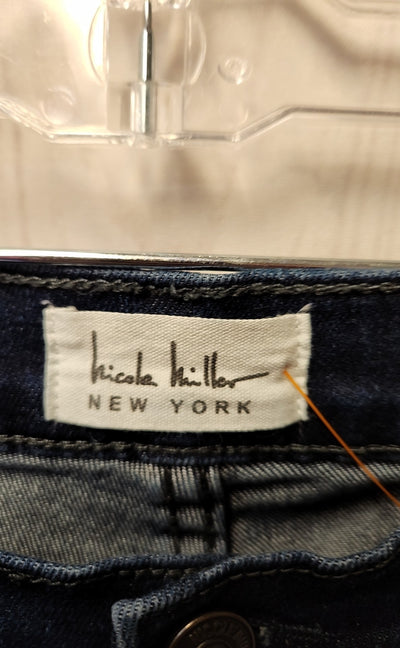 Nicole Miller Women's Size 30 (9-10) Blue Jeans Soho High Rise Skinny