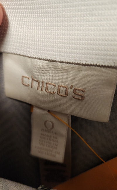 Chico's Women's Size 0 = US 4 Black Pants Ankle