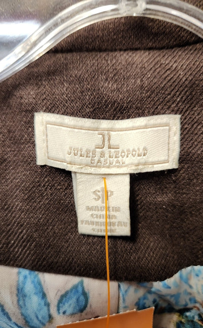Jules & Leopold Women's Size S Brown Blazer