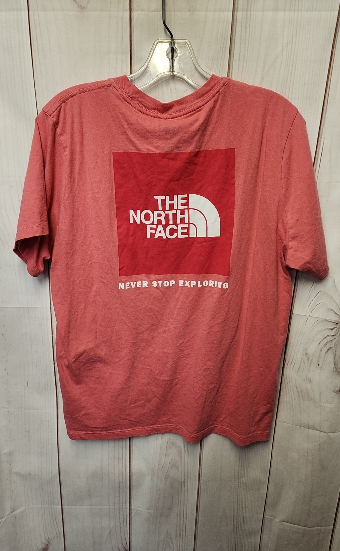 North Face Women's Size L Pink Short Sleeve Top