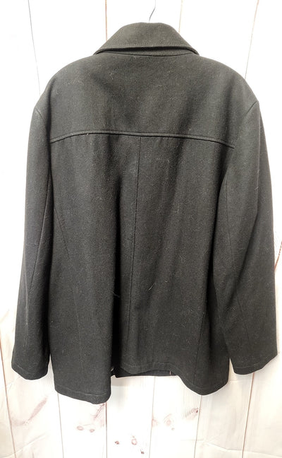Kenneth Cole Men's Size L Black Coat