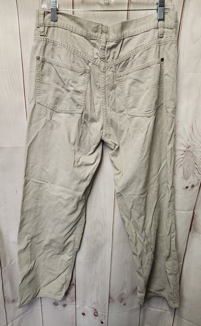 Calvin Klein Men's Size 34 Beige Corduroy Pants Straight Leg