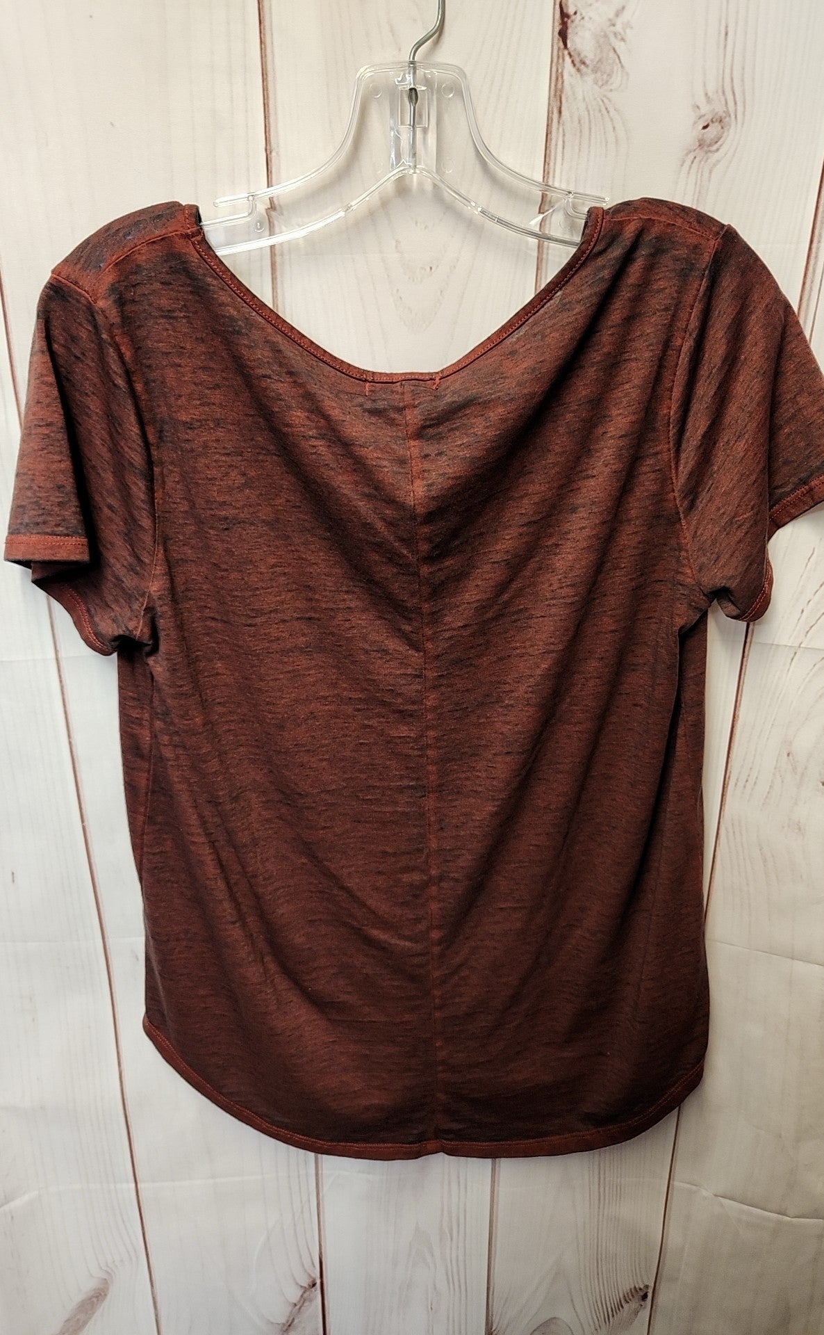 Sheila Rose Women's Size XL Red Short Sleeve Top