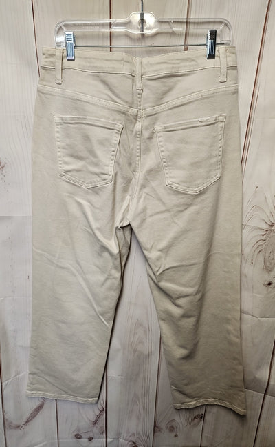 Vervet Women's Size 31 (11-12) White Jeans