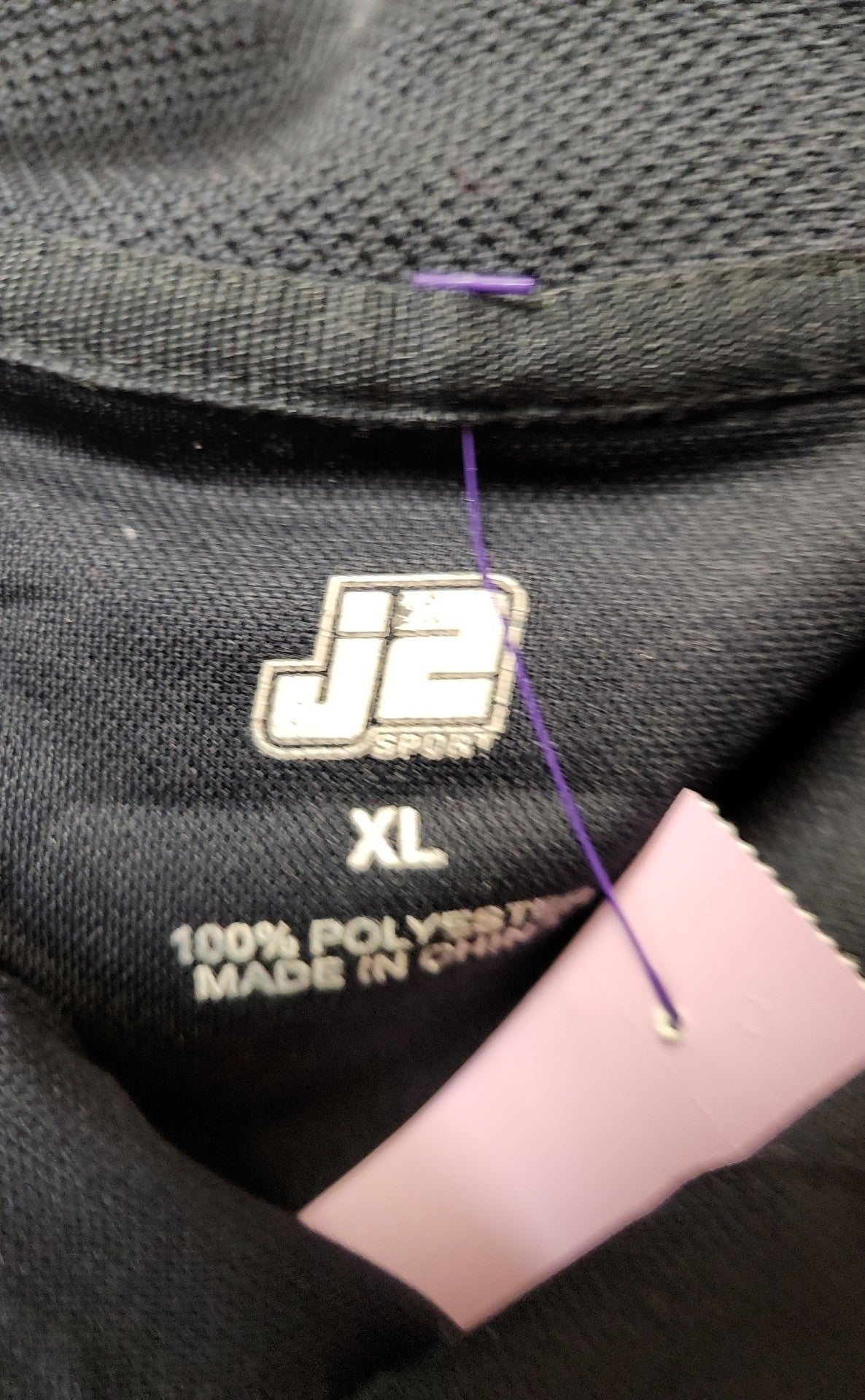 J2 Sport Men's Size XL Navy Shirt