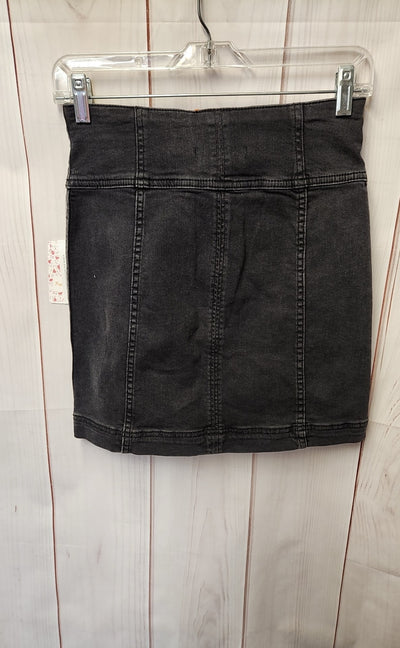 NWT Free People Women's Size 4 Black Skirt