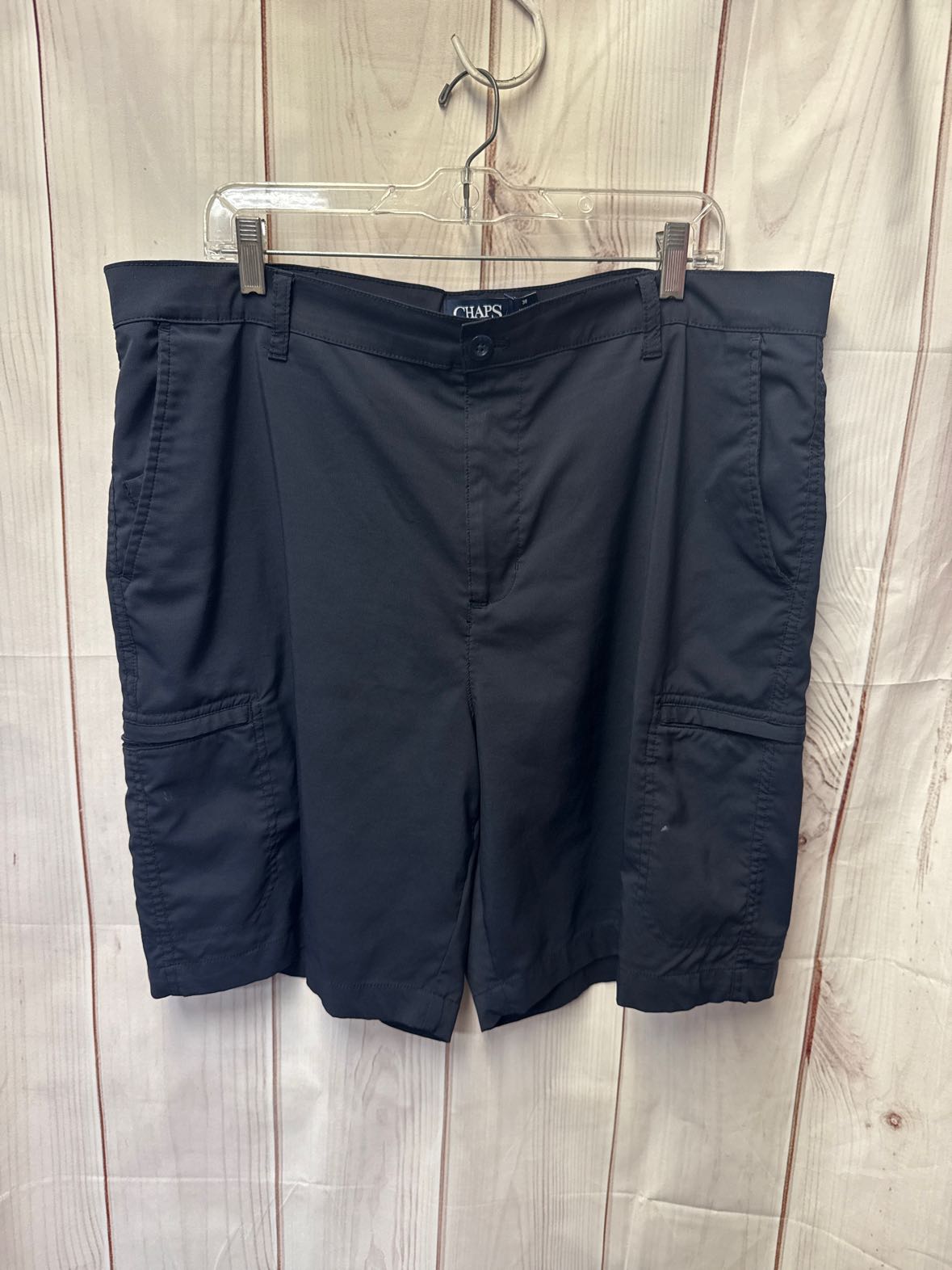 Chaps Men's Size 38 Black Shorts
