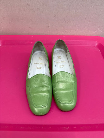 Bruno Magli Women's Size 38 = 7-1/2 Green Flats