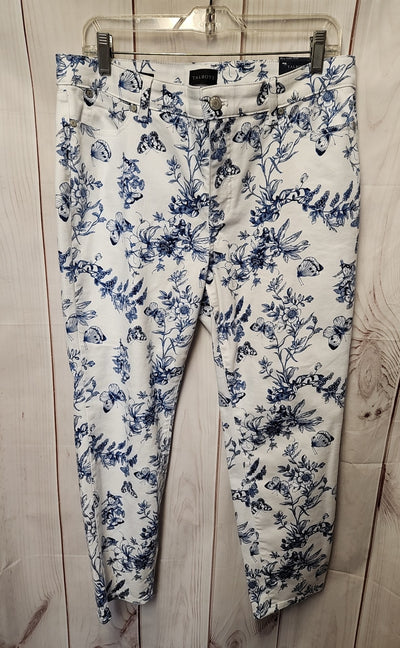 NWT Talbots Women's Size 12 Slim Ankle White Jeans